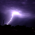 Удар молнии во время ночной грозы 19 июля 2021 в 3:00 ч ночи